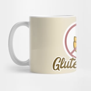 Gluten Free Anti Wheat Symbol Mug